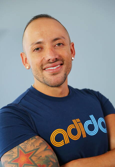 Latin strongman Jordano Santoro and ebony hunky guy Jp Richards love each other