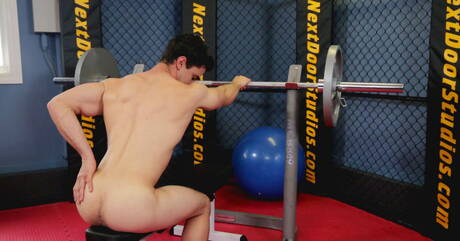 Starker Bulle Chad wichst