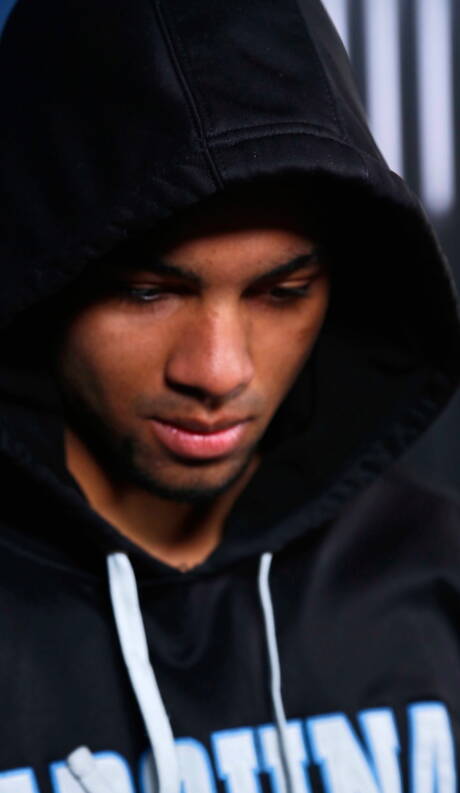 Latino muscular Rocco Russo jerk off his cock