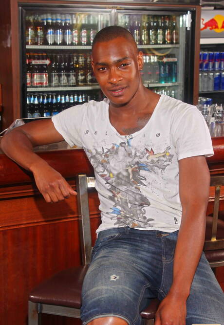 Next Door Studios: Sam Swift, Astengo and Tyson Tyler have a hot interracial 3some sex