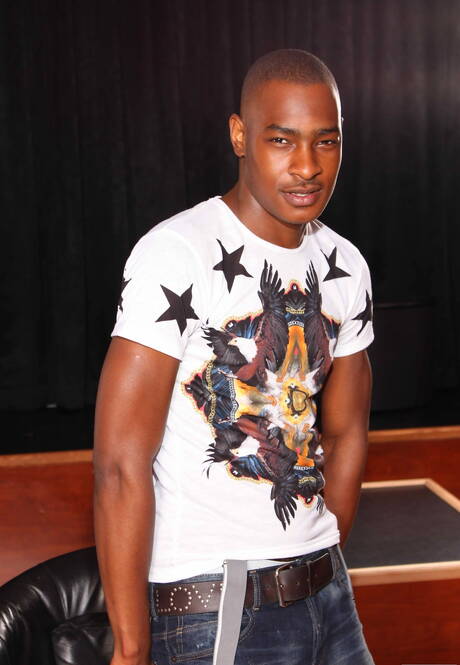 Next Door Studios: Black hunk Astengo and ebony beefcake Tyson Tyler love each other