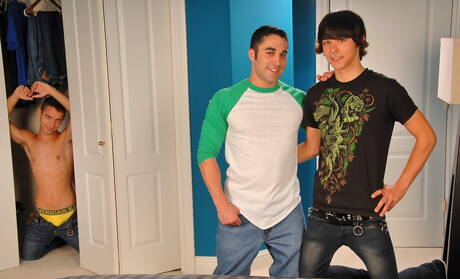 Next Door Studios: Hot Samuel Otoole, Matthew Keading and Hayden Michaels make a love