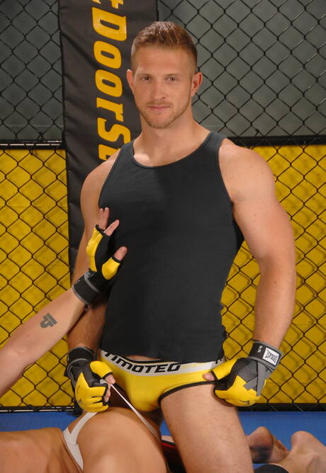 Amerikaanse sterke stier Paul Wagner en gespierde Joey Baltimore in een hete kontneuk