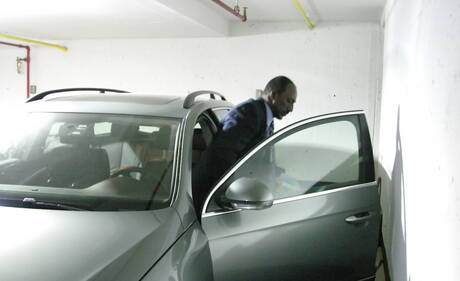 Ebony strong bull Colton jack off his cock