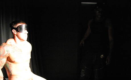 Nasty guys Marc Williams, Nubius and Brock (b) in hot 3some interracial anal sex