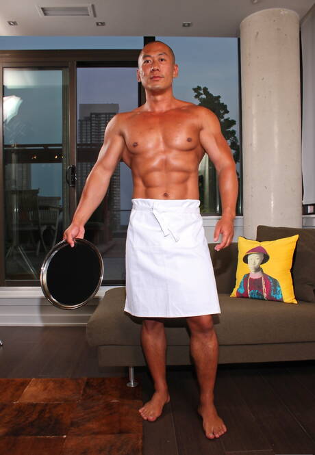 Die heißen Typen Race Cooper, Kiern Duecan und Rob Lee bei einem heißen Dreier-Arschfick