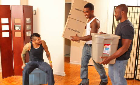 Die fiesen Typen Derek Reynolds, Draven Torres und Ace Rockwood haben einen guten Dreier-Sex