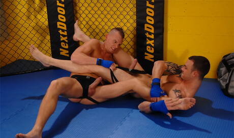 Next Door Studios: American stars hunk Cliff Jensen and beefcake Steven Daigle sucking and screwing each other