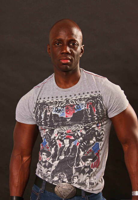 Canadian hairy bear Sam Swift and ebony stud Jay Black in interracial blowjob scene