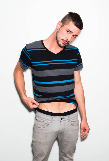 Icon Male: American young dude Sean Cross posing nude