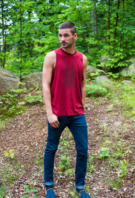 Heiße Amerikaner, Otter Adam Russo und hübscher Junge Sean Cross posieren nackt im Freien