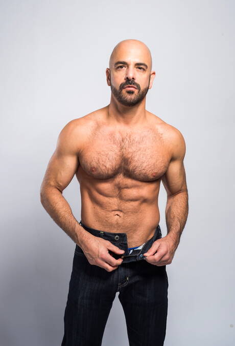 Icon Male: Nice american boys hairy stud Adam Russo and beautiful boy Sean Cross jerk off cock