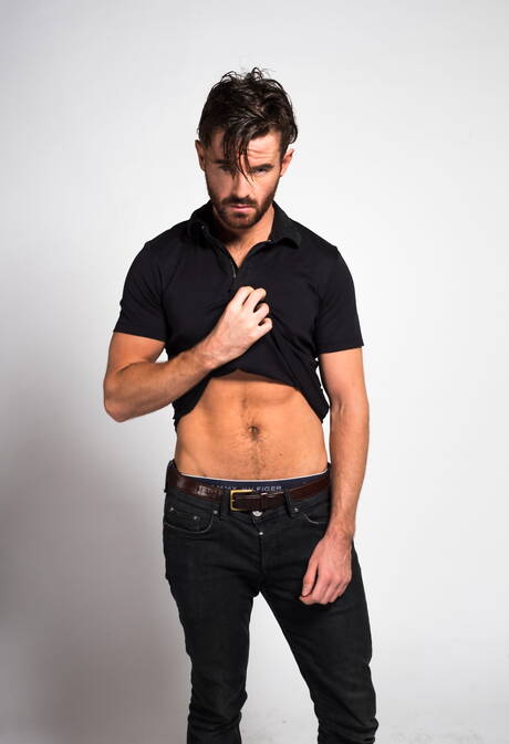 Irish gay bear Brendan Patrick jerk off