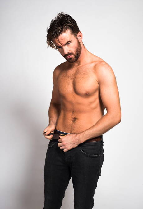 Irish gay bear Brendan Patrick jerk off