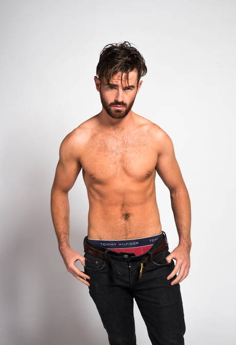 Irish gay bear Brendan Patrick jerk off