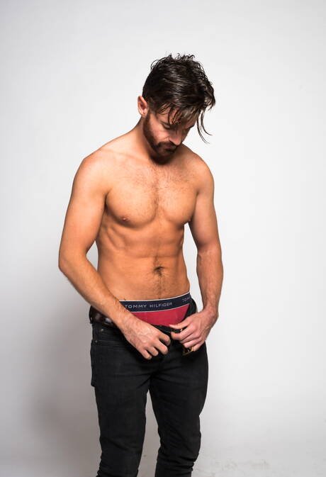 Irish gay bear Brendan Patrick jerk off