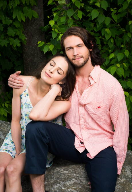 Icon Male: Beard Tommy Defendi and Duncan Black having a picnic with brunette chick