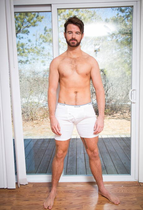 愛爾蘭男同志熊Brendan Patrick和美國健碩的Jd Phoenix進行熱氣肛交