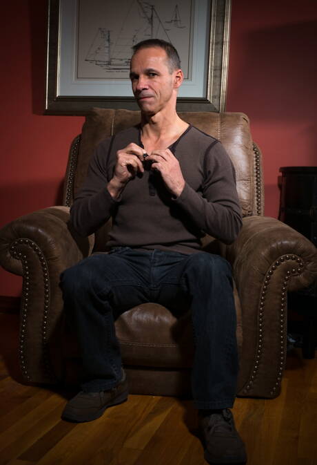 Strongman Rodney State jack off his dick