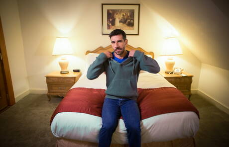 Icon Male: Hot american dudes tough guy Nick Capra and tough guy Tony Salerno jerk off