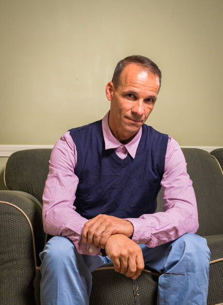 Der irische Bär Brendan Patrick und der amerikanische Kraftprotz Rodney Steele beim Wichsen