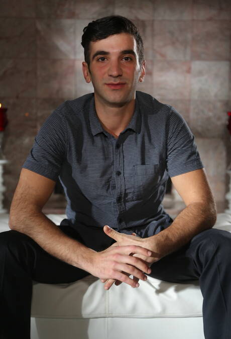 Icon Male: Pretty american boys otter Adam Russo and beefy Andy Banks have a hot couple scene