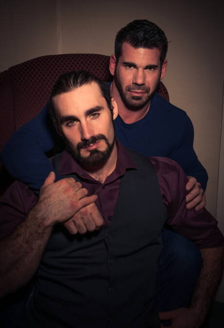 美國明星硬漢比利桑托羅和熊傑克斯頓惠勒自慰