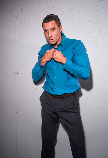 American superstud Nick Capra shows a sturdy body