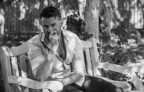 Icon Male: Shameless boys Brendan Patrick, Sam Truitt and Trent Ferris in hot threesome ass fuck action outdoor