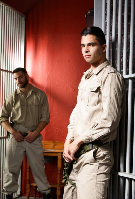 Hot american dudes otter Tommy Defendi and hot twink Ludo Sander in hot ass fuck action