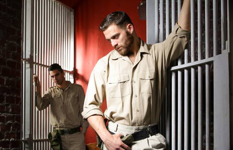 Hot american dudes otter Tommy Defendi and hot twink Ludo Sander in hot ass fuck action