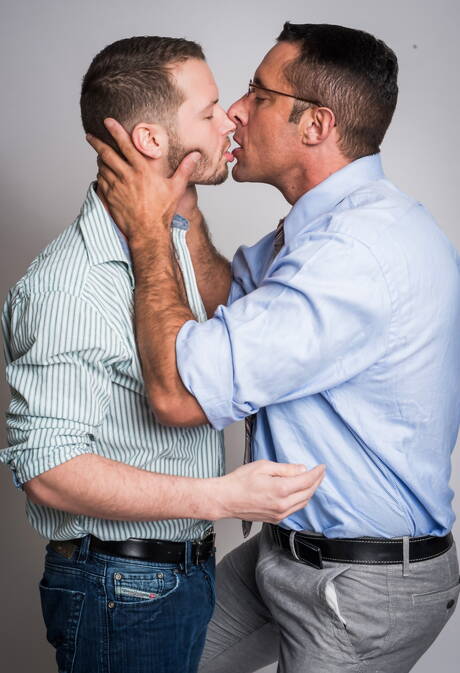 Icon Male: Asher Devon and american well-built Nick Capra undressing and showing hot ass