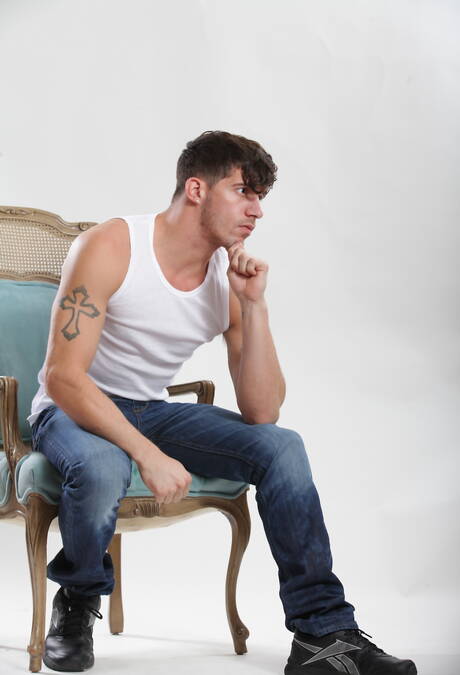 Il bel ragazzo americano Ty Roderick e il giovane Liam Harkmoore fanno sesso anale