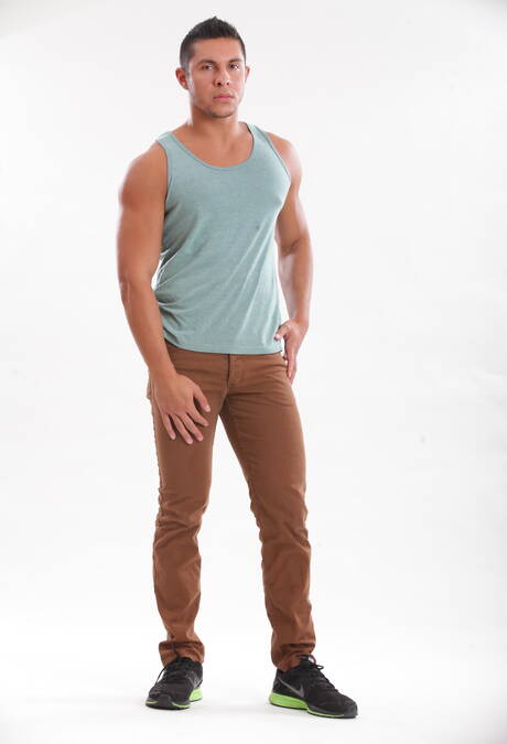 Hot american guys strong bull Seth Santoro and hunk Trenton Ducati posing nude and showing ass