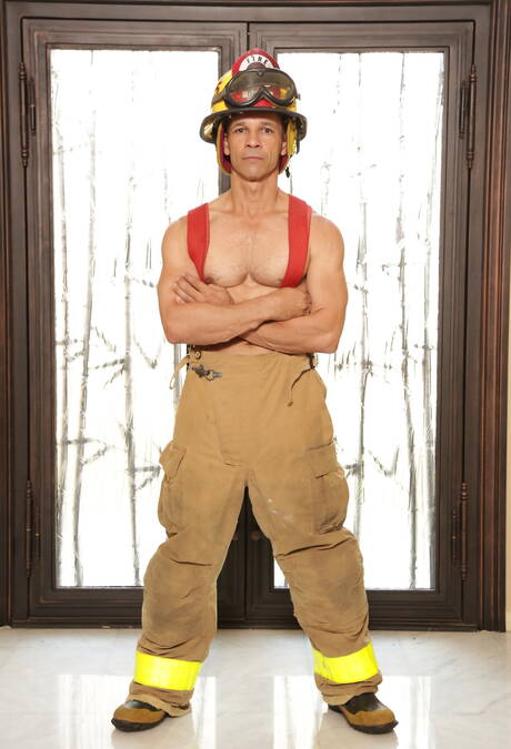 Hot american dudes tough guy Brandon Wilde and tough guy Rodney Steele in dick sucking scene