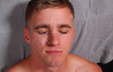 Sexy guys Ryan Jordan, Michael Stax and Jacob Stax love each other outdoor