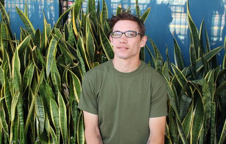 Young boy Bud jack off his cock outside