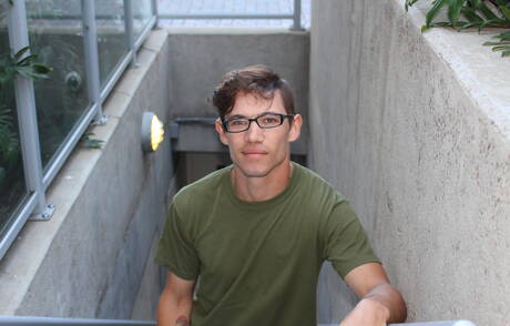 Young boy Bud jack off his cock outside