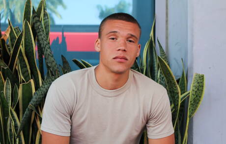 Beefcake Ken get naked and showing hot butt outdoor