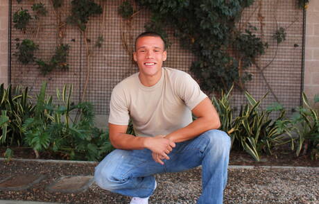 Beefcake Ken get naked and showing hot butt outdoor