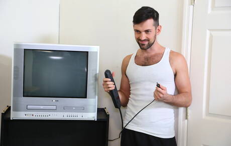 Hunk Rich Kelly and latin well-built Benjamin Bronx in hot ass bang