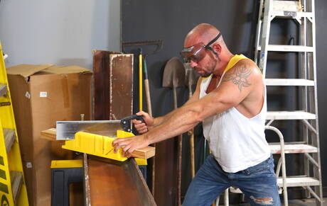 O fisiculturista americano Matt Stevens e o musculoso Max Sargent transaram