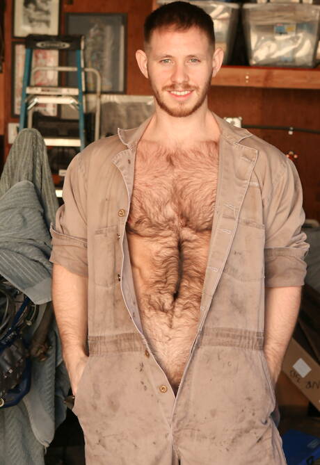 Pride Studios: Pretty american guys hairy stud Spencer Whitman and hot twink Roman Daniels fuck ass after sucking