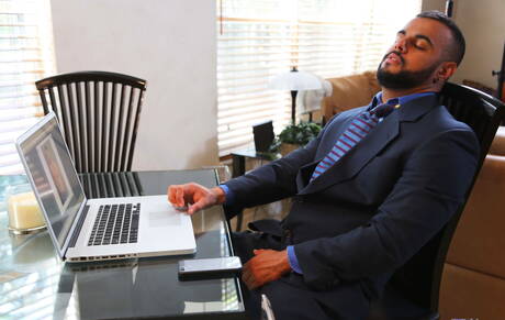 Pride Studios: American hairy bear Jake Jennings and brazilian well-built Tony Orion fuck ass after sucking cock