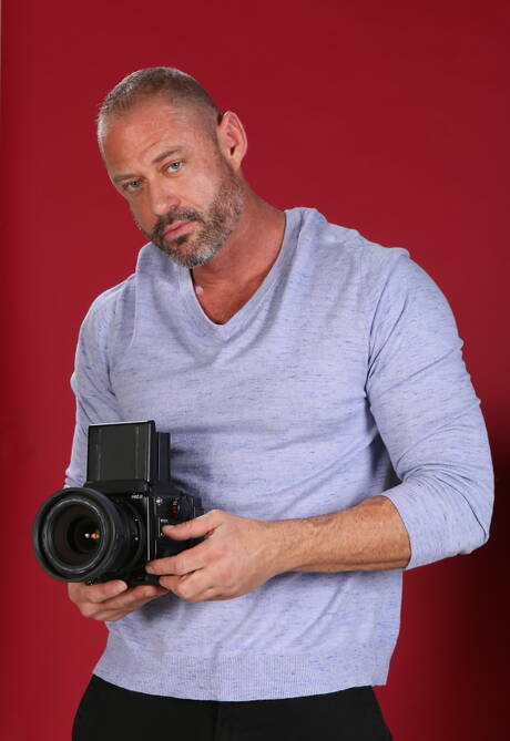 American stars hunky guy Zander Cole and hairy bear D Arclyte in hot homosexual action