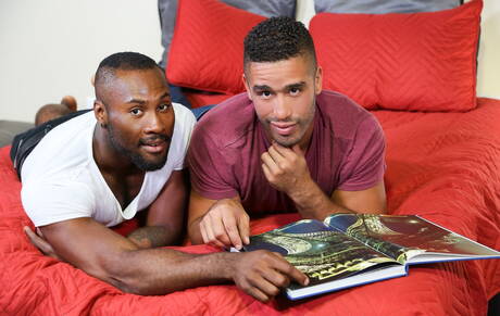 Pretty american guys superstud Trey Turner and superstud Noah Donovan make a love