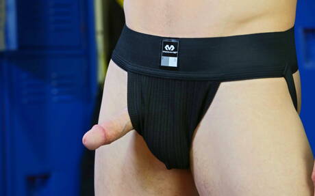 El galán americano Toby Springs se masturba