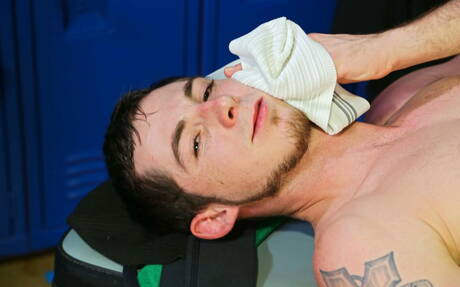 El galán americano Toby Springs se masturba