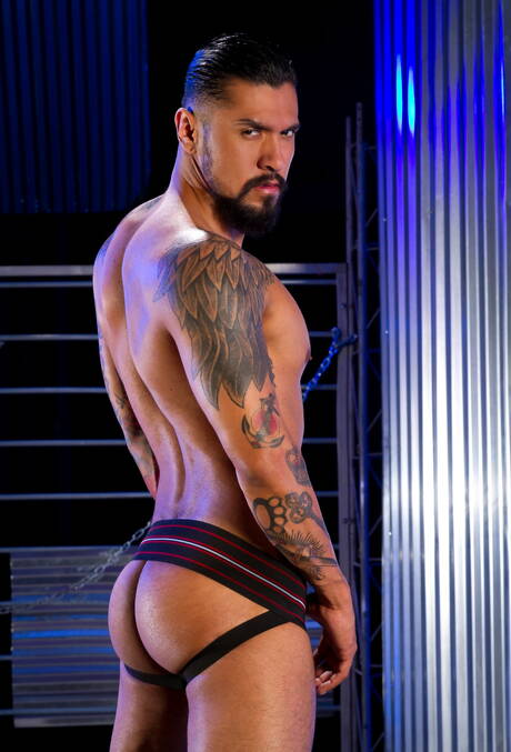 Amerykański twardziel Boomer Banks i hiszpańska wydra Dario Beck uprawiają dobry seks analny