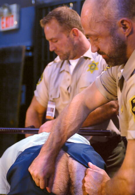 Sexy guys Parker Williams, Cal Speedy Reynolds and Jake Dakota in hot groupsex